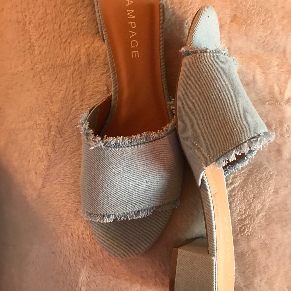 Slide heels